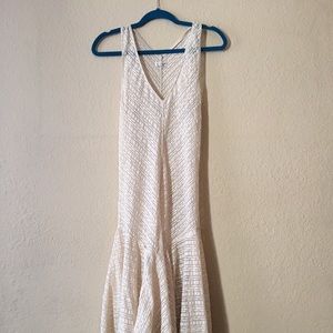 Lace Free People Creme Dress